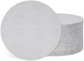 50Pcs Sanding Discs 11In 400Grit Hook and Loop Sandpapers White