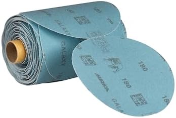 Mirka Galaxy Sandpaper PSA Linkroll 5 inch Grit 180 100 Discs