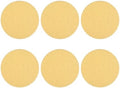 HARFINGTON 30 Pcs 6 Inch Sanding Discs 40 Grit Yellow Aluminum Oxide