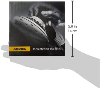 Mirka Gold Film Multifit 5 Inch Sanding Discs, 800 Grit Hook & Loop 50 Pack
