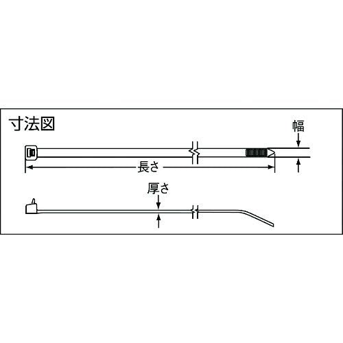 Panduit PRT6EH-C0 Cable Tie, Releasable, Extra-Heavy, Weather Resistant Nylon 6.6, 22.2-Inch Length, Black (100-Pack)