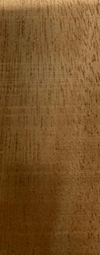 5 Pieces African Mahogany Kiln Dried Hardwood Lumber Boards | 3/4" x 2" x 24" for Woodworking, Furniture Making, Cabinetry, Carving & DIY Projects | Exotic Wood Zone