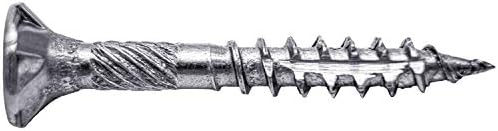Jake Sales #8 x 1-1/4" Silver Star Stainless Steel Wood Screw Torx/Star Drive Head - 300 Grade Stainless Steel (1 Pound - 230 Approx. Screw Count)