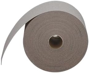 Norton A275OP PSA Adhesive Sandpaper Roll, 180 Grit Sandpaper, Woodworking and Automotive Sand Paper, 2-3/4 Inch Wide, Continuous Roll of 45 Yards