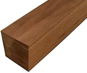 Barrington Hardwoods Walnut Lumber Turning Blank Squares - 3" x 3" (1 Pc) (3"x 3" x 24")