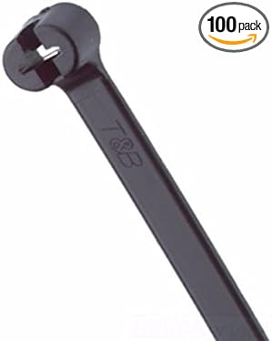Thomas and Betts TY528MX 14IN NYL Black Cable TIE