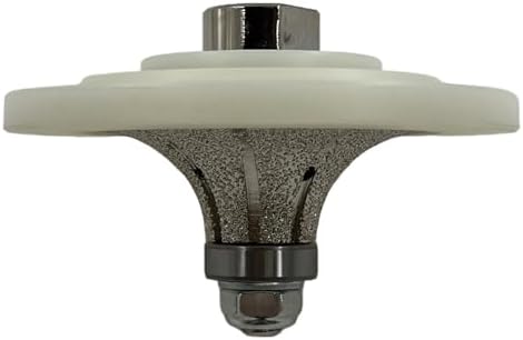 1" Demi Bullnose Profile Wheel for Angle Grinders, Extended Guide