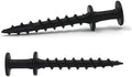 PHS Black Bear Claw Hanger Screws, Holds 30 lb, 150 Pack for Drywall