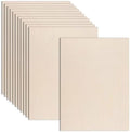 AWIZOM 12 Pack Basswood Sheets for Crafts-18 x 24 x 1/8 Inch- 3mm Thick Plywood Sheets with Smooth Surfaces Unfinished Wood Boards for Laser Cutting, Wood Burning, Architectural Models, Staining