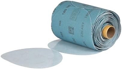 Mirka Galaxy Sandpaper PSA Linkroll 5 inch Grit 180 100 Discs