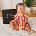 Love Letters Padded Board Book with Fill-In Bookplate - Board Book
