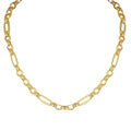 Personalized Simple Splicing Chain Metal Texture Bare Chain Necklace