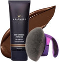 Westmore Beauty Body Coverage Perfector & Brush - Waterproof Leg Makeup- 6N