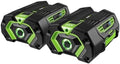 EGO Power+ Battery 56V, 5.0Ah, 2-Pack - BA2800T-2(Genuine EGO Battery / 100+ Compatible Tools)