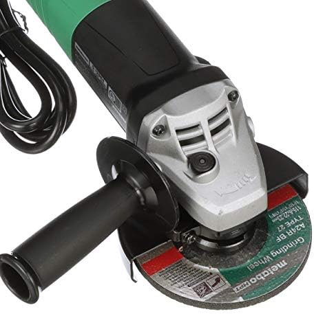 Metabo HPT 4-1/2-Inch Angle Grinder, Includes 5 Grinding Wheels & Hard Case, 6.2-Amp Motor, Compact & Lightweight, G12SR4 (Pack of 3)
