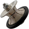 1-1/4" Full Bullnose Profile Wheel for Angle Grinders, Shape V