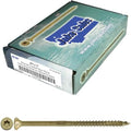 9 x 3 Bronze Coated Multipurpose Exterior Coated - ACQ Compatible Wood Screw Torx/Star Drive Flat Head 5 Pound CASE 3,555 Screws