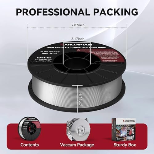 ARCCAPTAIN Flux Core Welding Wire E71T-GS .030" 10LB x 1