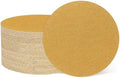 HARFINGTON 100 Pcs 1 Inch Sanding Discs 400 Grit Yellow Aluminum Oxide