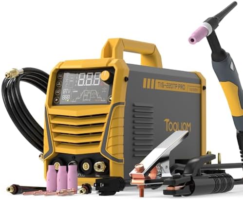 TOOLIOM 220A 7-in-1 Cold TIG Welder 110/220V Dual Voltage