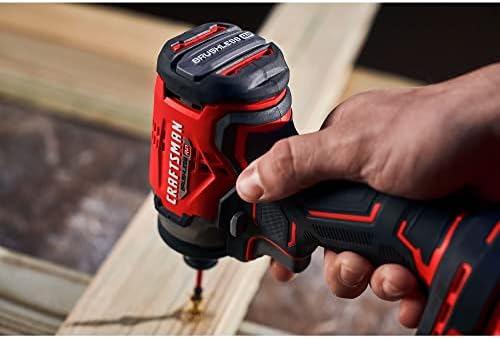 CRAFTSMAN V20 RP Cordless Drill and Impact Driver, Brushless Power Tool Combo Kit, 2 Batteries and Charger Included (CMCK211C2)