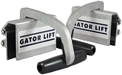 Plywood and Sheetrock Panel Carrier, 0 to 1 1/8" Grip Range (2 Pack)