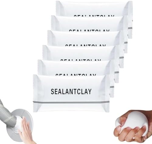 2026 Upgrade Repair Sealing Clay, Waterproof Sealant Mastic, Cement Crack Filler, Quick Mending Mud for Drain Connection, Wall Hole, Air Conditioning Hole Waterproof Seal Putty (6)