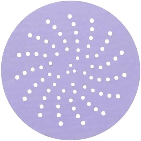 3M Cubitron II Hookit Clean Sanding Abrasive Disc 31463, 3 in, 320+ Grade, Pack of 50 Discs, Virtually Dust-Free, High Performance, Long Lasting, Multi-Hole Pattern, for Automotive Sanding