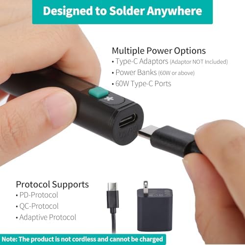 YIHUA 928D-IV 65W USB-C Soldering Iron DC 20V