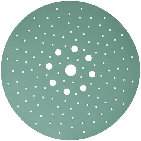 Serious Grit - 225mm (9-Inch) P180 Grit Drywall Sanding Discs - 25 Pack Box