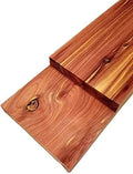 Barrington Hardwoods Eastern Red Cedar Lumber - 3/4" x 6" (2 Pieces) (3/4" x 6" x 18")