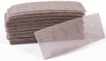 50pcs 2-3/4 x 8 in Mesh Abrasive Sanding Discs Grit 80 120 180 320 400 Assortment,70 x 198mm Hook & Loop Anti-Blocking Net Sandpaper