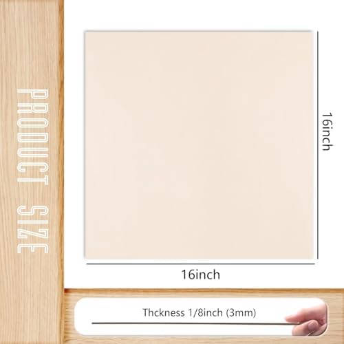 36 Pack Basswood Sheets, Plywood Board 1/8 Inch Unfinished Wood,3mm Plywood for Laser Cutting,Boards for Crafts for DIY Plywood Sheets Unfinished Wood Boards for Laser Cutting(16inchx16inch)