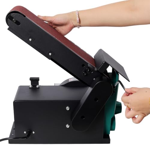 Belt and Disc Sander 4 x 36 in Belt 6 in Disc 120V Green