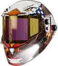 ANDELI Auto Darkening Welding Helmet 2 LED Lights Internal Digital Control