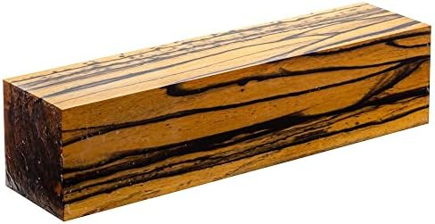 Exotic Wood Black and White Ebony Lumber Many Sizes for Hobby Craft Woodworking Projects Pale Mone Ebony Royal Ebony Woodturning Timber (1.75"x1.75"x18")