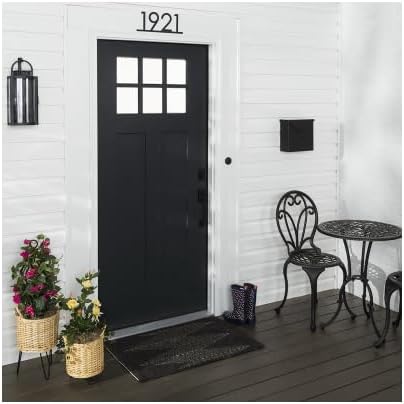 Rust-Oleum 369383 Advanced Dry Door & Trim Paint, Quart, Satin Black
