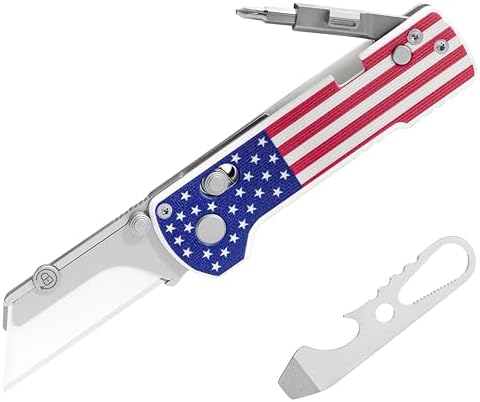 OKNIFE U1 Pro Multitool Folding Utility Knife with Folding Screwdriver