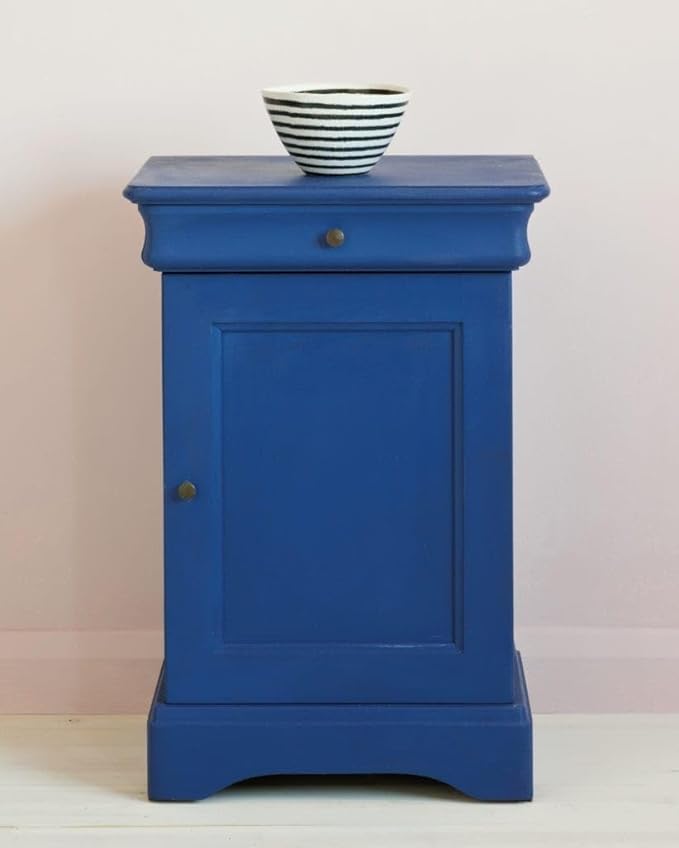 Annie Sloan Chalk Paint® (Napoleonic Blue, 1 Litre/33.8 Fl Oz) a unique decorative paint for furniture, cabinets and home décor with no sanding or priming