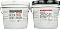 System Three Quick Cure Putty, Cherry, 2-Gallon Kit