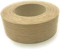 Edge Supply White Oak 1-1/2 in x 25 ft Roll – Pre-Glued Iron-On Wood Veneer Tape – Wood Veneer Edge Banding Tape with Hot Melt Adhesive, Smooth Sanded Finish Ideal for Furniture & DIY, Made in USA