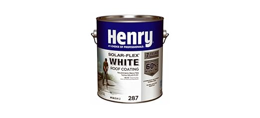Henry Elastomeric Roof Coating White 1 Gl