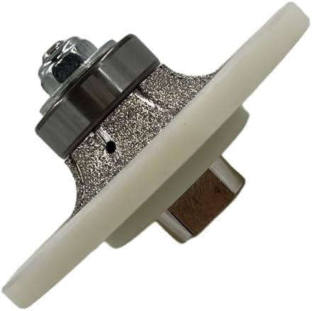 1/2" Demi Bullnose Profile Wheel for Angle Grinders, Extended Guide