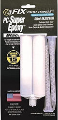 PC Products PC-Super Epoxy Adhesive Paste, Two-Part 50ml Cartridge, Black 519, (Pack of 12)