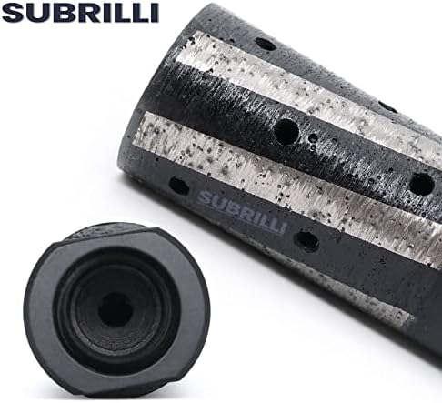 1 Inch Diamond Drum Wheel Resin Filled Zero Tolerance Coarse Grit With 5/8"-11 Thread for Granite Marble Concrete