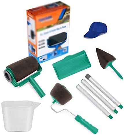 Multifunctional Household Use Wall Decorative Paint Roller Brush Handle Tool DIY Easy to Operate Painting Tools