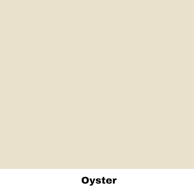Dixie Belle Silk All-in-One Mineral Paint - Oyster (4oz) - Cream Grey Water Based Built-In Primer + Topcoat for Wood + Metal - Durable Furniture Paint - Low Reflective Finish