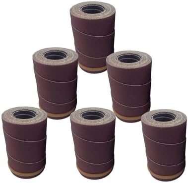 Ready-to-Wrap Sandpaper Rolls | 150 Grit | 6 Pack | for Supermax 16-32 Drum Sanders by Monarch Industrial