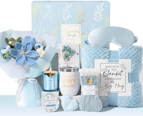 Birthday Gifts for Women, Spa Self Care Package Get Well Soon Gift Baskets