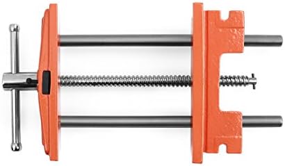 Pony Jorgensen 27091 Medium Duty Woodworker's Vise, Orange, Grey, 9-Inch By 7-Inch